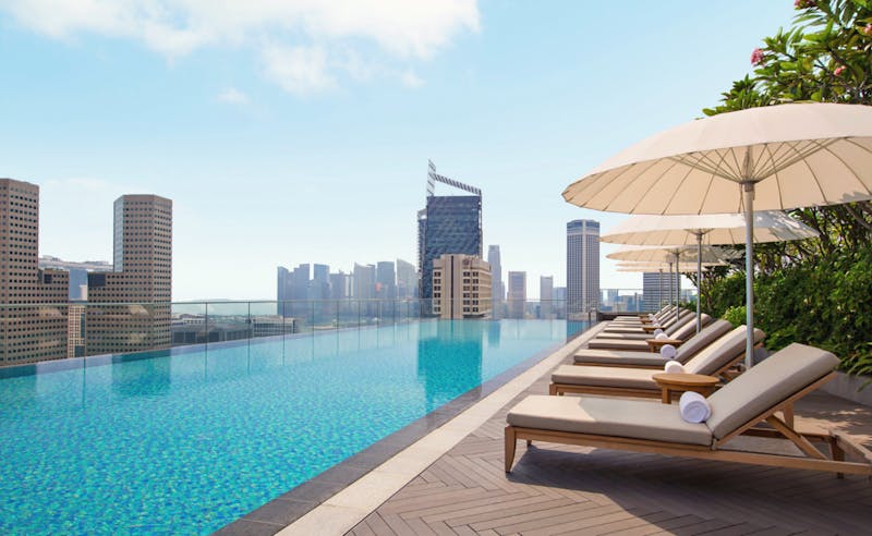Andaz Singapore rooftop pool